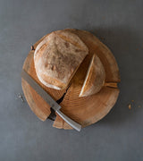 TAGLIERE S/LAB IN LARICE E ACCIAIO