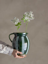 FRIGG VASE GREEN – Vaso in gres verde Bloomingville