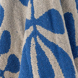 PLAID NAVINE THROW BLUE