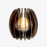 LAMPADA IRIDE PICCOLA MARRONE