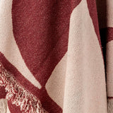 PLAID OLICA THROW RED