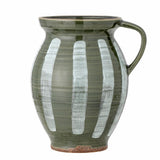 FRIGG VASE GREEN – Vaso in gres verde Bloomingville
