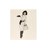 SPUGNETTE FLOWER GIRL & PIN-UP CAKE GIRL HELEN B