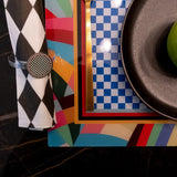 DECOR SET 2 TOVAGLIETTE RIGIDE RAINBOW