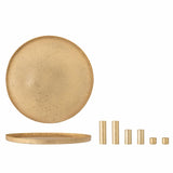 VASSOIO TONDO CON PORTA CANDELE MAGNETICO