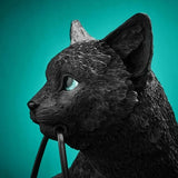 LAMPADA DA TAVOLO GATTO NERO CHOUCHOU