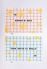 TOVAGLIETTE AMERICANE CIAOCIELO SOLE & STELLE