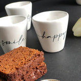 TAZZINA CAFFE' CALLIGRAFA HAPPINESS