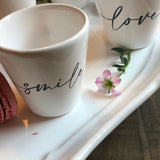 TAZZINA CAFFE' CALLIGRAFA SMILE