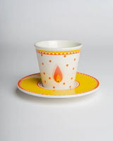 TAZZINA CAFFÈ + PIATTINO LIGHT MY FIRE