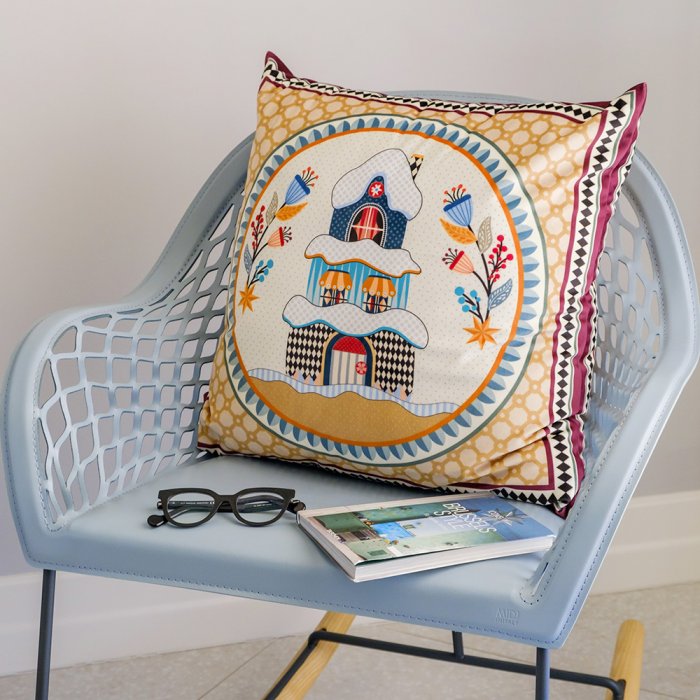 FODERA CUSCINO NATALIZIO CASETTA