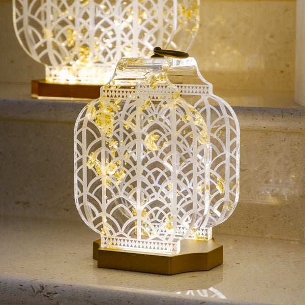 LANTERNA ATENA PICCOLA ORO