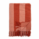 PLAID FRELLO THROW ORANGE