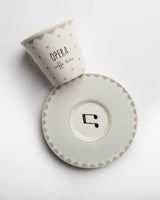 TAZZINA CAFFÈ + PIATTINO OPERA