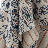 PLAID IN COTONE RICILATO PISLEY