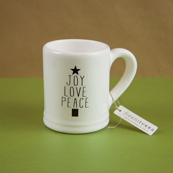 MUG NATALE JOY LOVE PEACE