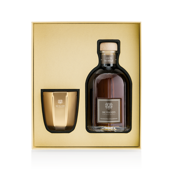 DR. VRANJES OUD NOBILE GIFT BOX CON DIFFUSORE 250ML + CANDELA 80GR