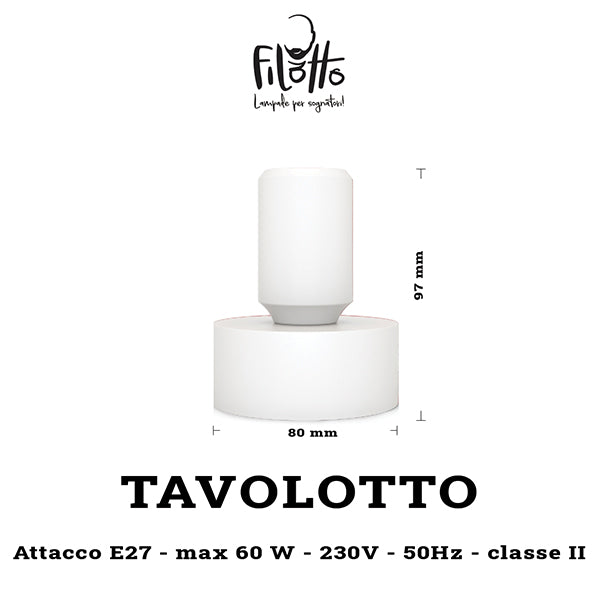 FILOTTO TAVOLOTTO BIANCO